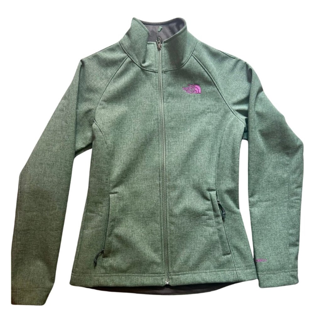 The North Face Green Windwall Jacket